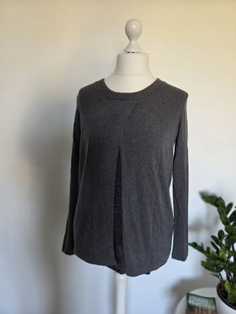 Riani Shirt Pullover, Grau, Grösse 40, Neuwertig NP 269 CHF