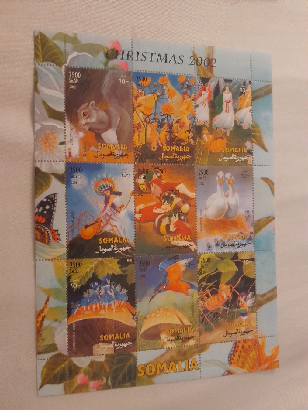 Tutti i francobolli: Timbre Somalie 2002, collection unique! oiseaux champignons – Nuovo (secondo la descrizione) da Marly venduto da globetrotter1723