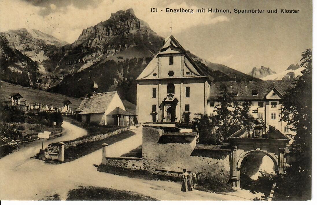 Ansichtskarten: Engelberg 1919 – Gebraucht aus Hochdorf von Ziegel-16