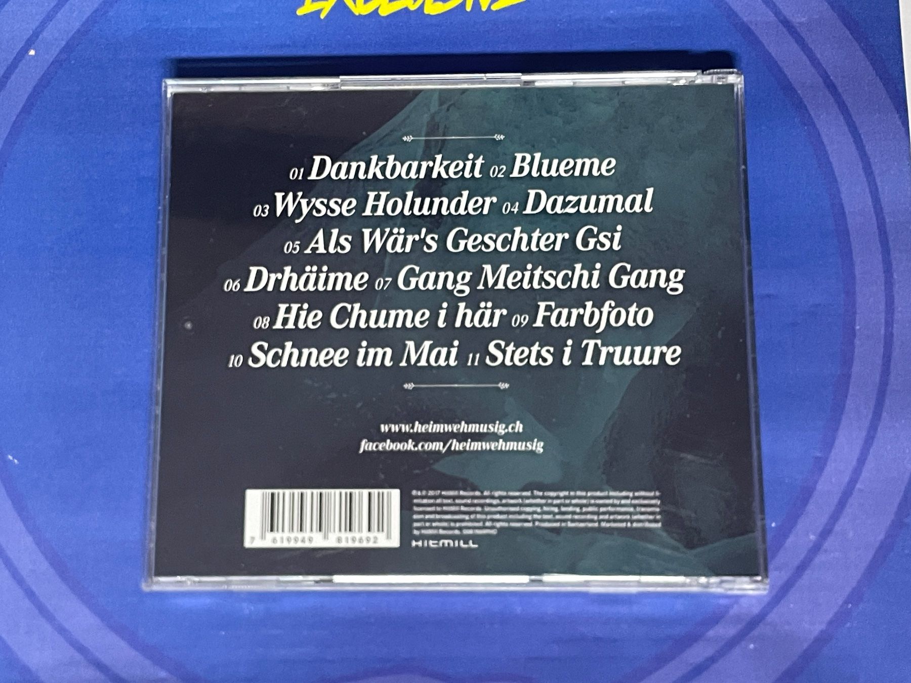 CD: Heimweh-Blueme – Usato da Muri b. Bern venduto da AdidasCollector 1
