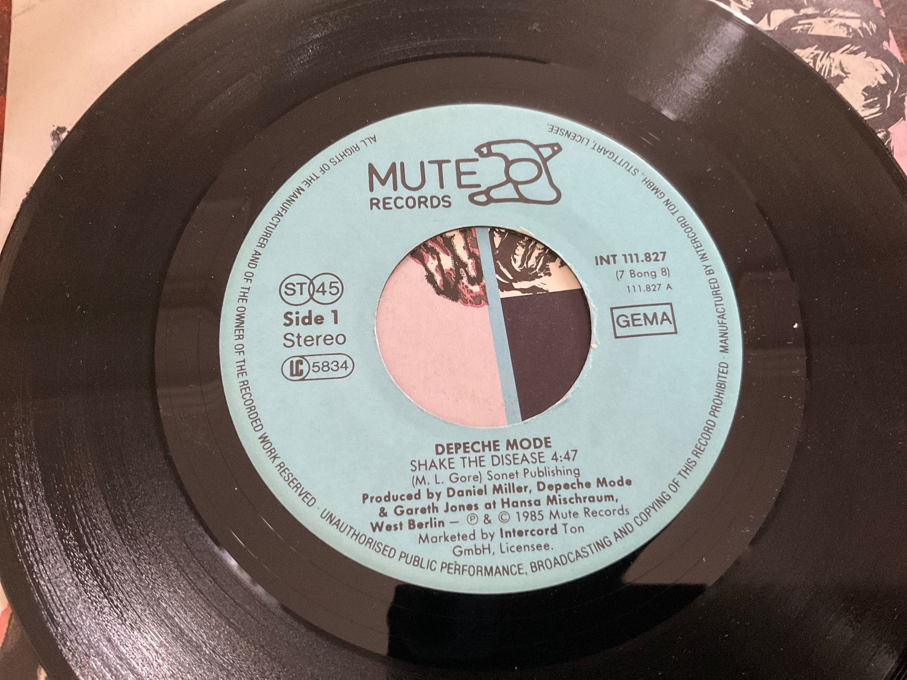 Schallplatten: Depeche Mode Shake the Disease Single7 – Gebraucht aus Delémont von vinylfreak01 2