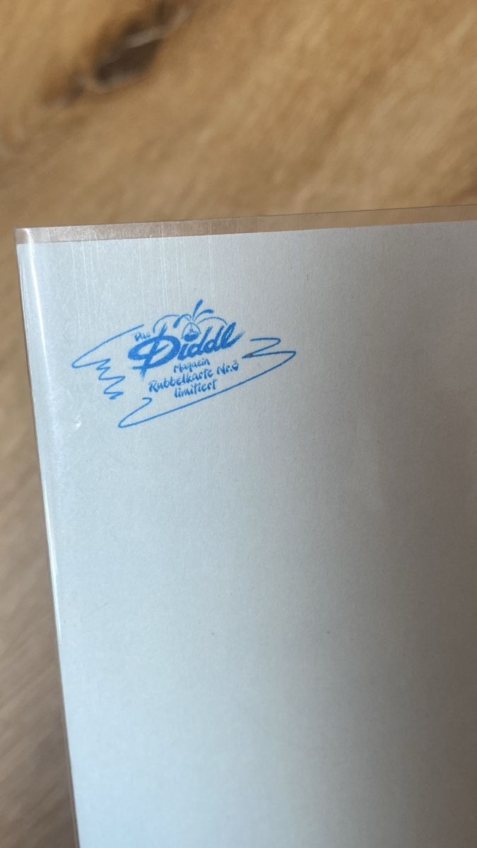 Cartes: Diddle Rubelkarte Limitiert Nr. 3 – Neuf avec emballage d'origine à Beinwil (Freiamt) par Akgeun 1