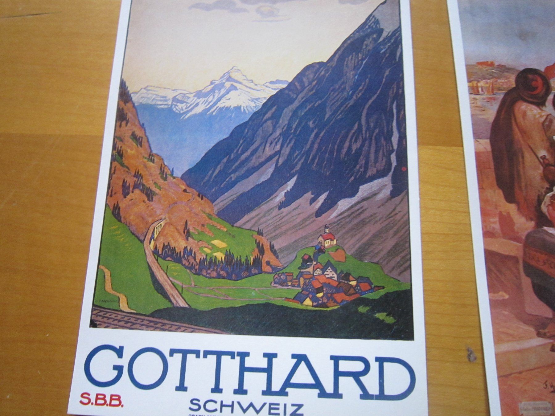 Cartoline postali: No1 schöne POstkarten Gotthard – Usato da Gordola venduto da Polentaefung 1
