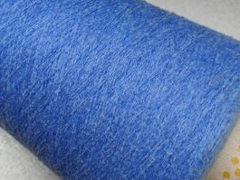 Kaschmir 94% Flamme Effekt von Biagioli Modesto 400g azzurro