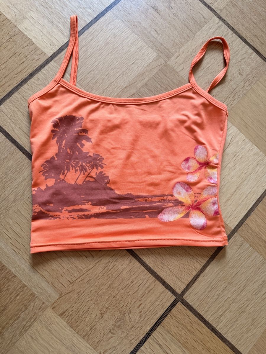 Tops: y2k Sommertop orange – Neu (gemäss Beschreibung) aus Unterentfelden von ame_tf2n 1