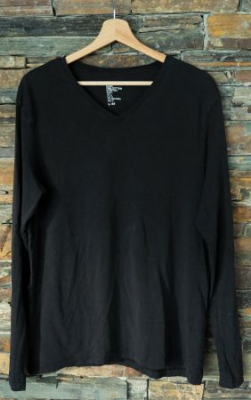 Pullover Herren H&M Basic Gr. L schwarz