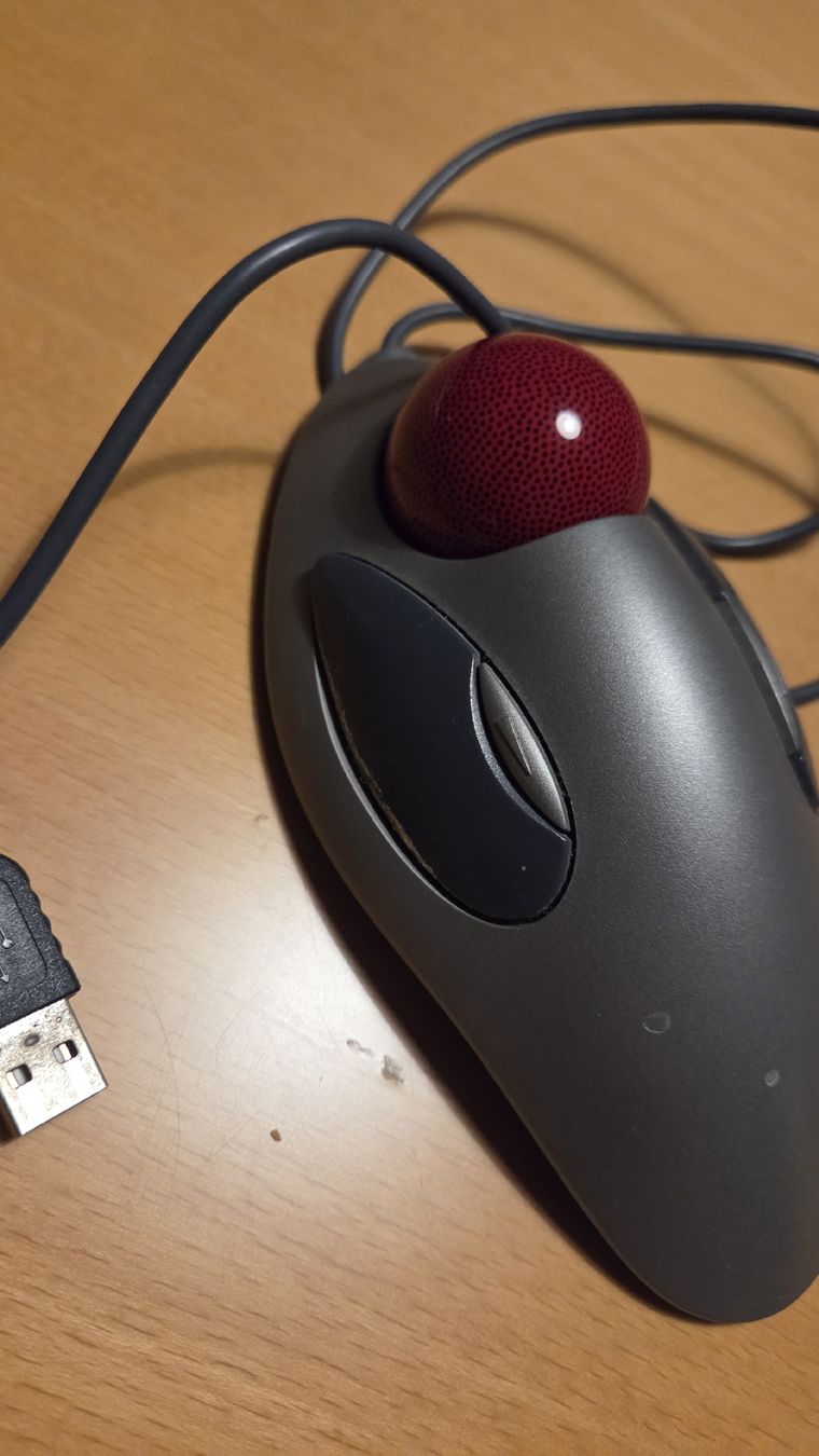 Logitech Maus: Logitech TrackMan Marble – Souris Trackball  – Gebraucht aus Genève von narabda