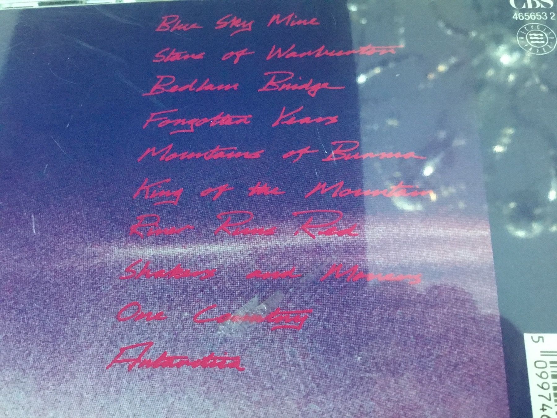 CD: Midnight Oil - Blue Sky Mining – Usato da Thierachern venduto da sweden08 1