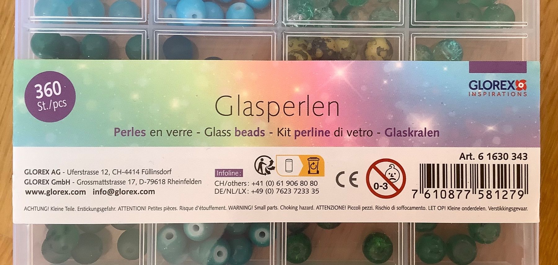 Perlen (unechte): Glorex Glasperlen-Set – Gebraucht aus Adliswil von Urspirit 2