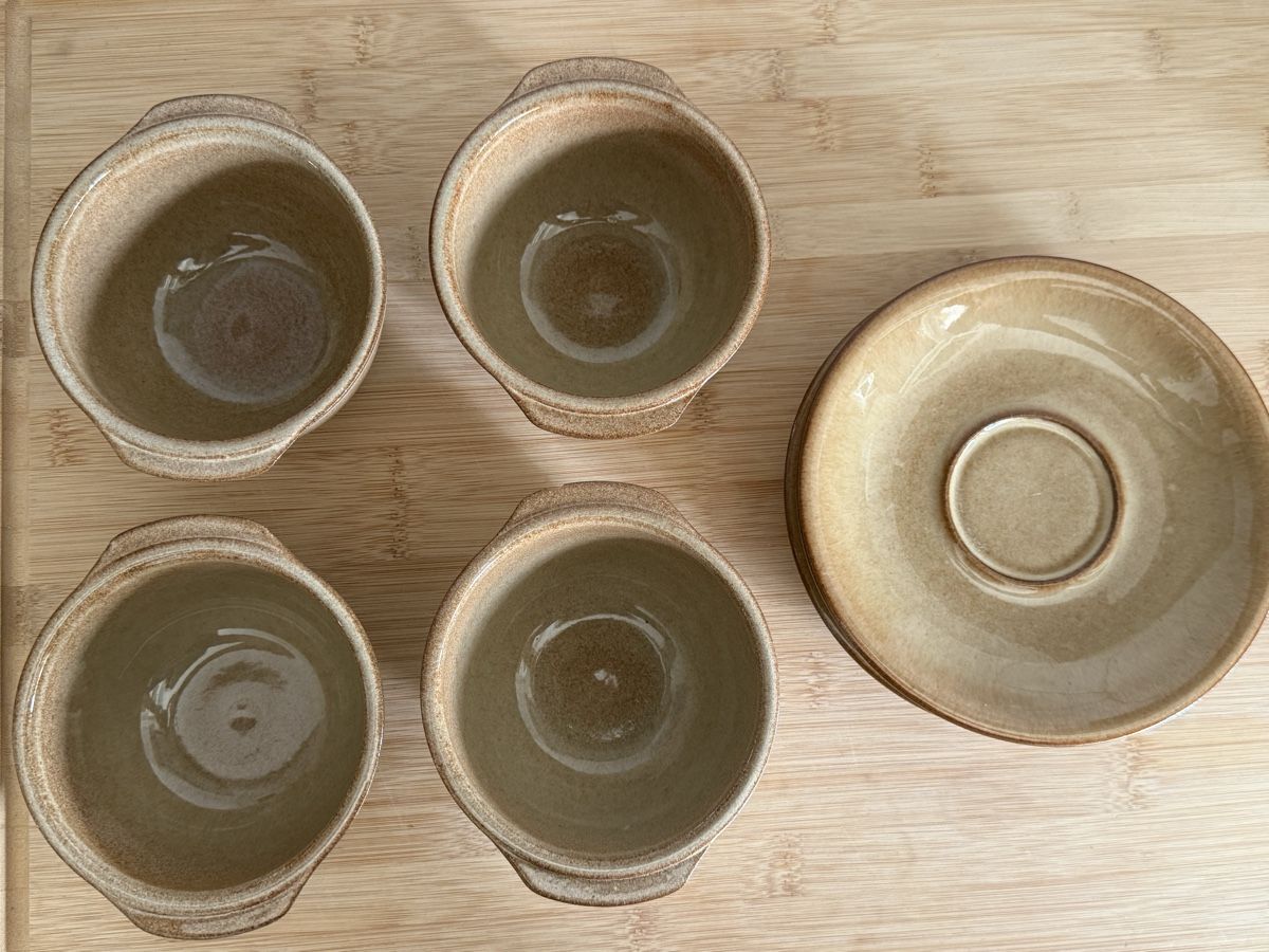Set di piatti: Geschirr Set, Vintage Look, Teller, Tasse – Nuovo (secondo la descrizione) da Basel venduto da zukk_ 1