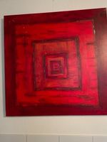 Kraftvolles, abstraktes Acryl-Gemälde