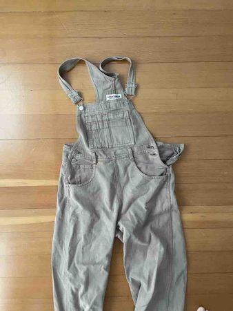 Vintage braune Latzhose