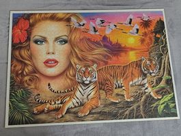 Gerahmtes Ravensburger Puzzle 1000