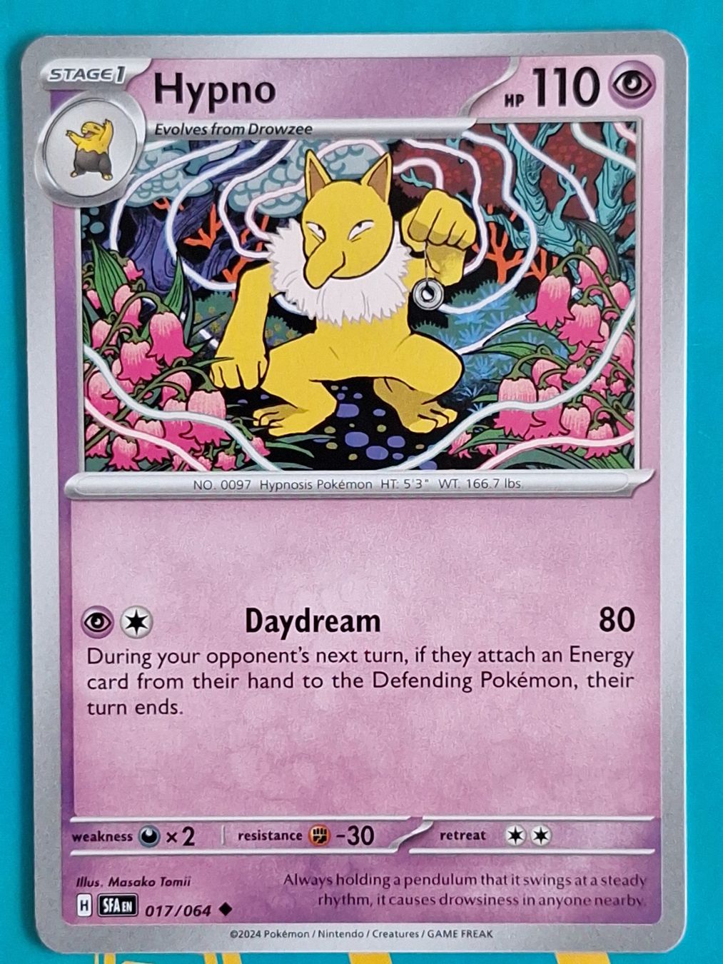 Pokémon Carte collezionabili: Hypno - Pokemon Shrouded Fable - #6.1 – Usato da Altstätten SG venduto da GGsGameshop
