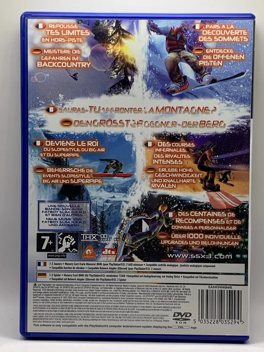 Sony Giochi: SSX 3 - PS2 – Usato da Ostermundigen venduto da RG-Collector 1