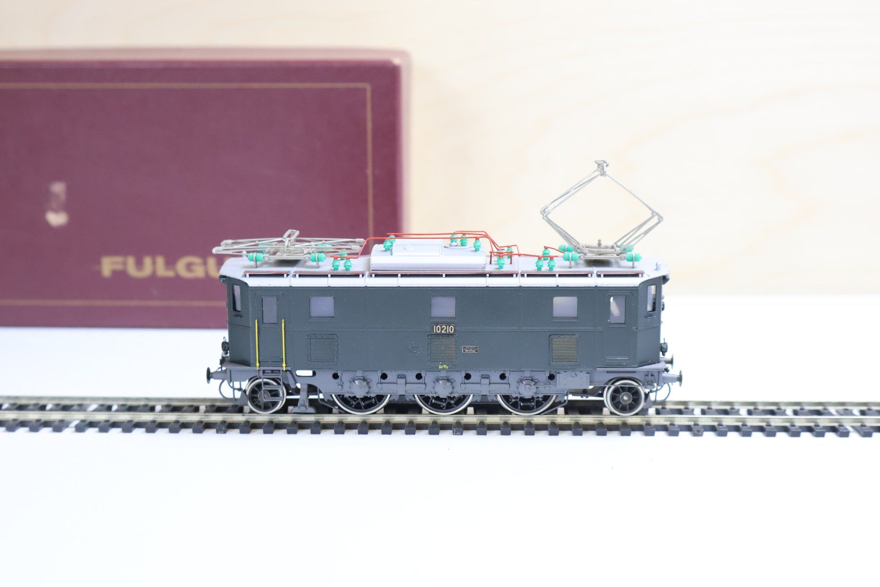 Fulgurex Modellini di ferrovie: Fulgurex SBB E-Lok Ae 3/5 - H0 DC Messing – Usato da Winterthur venduto da Monstera 1
