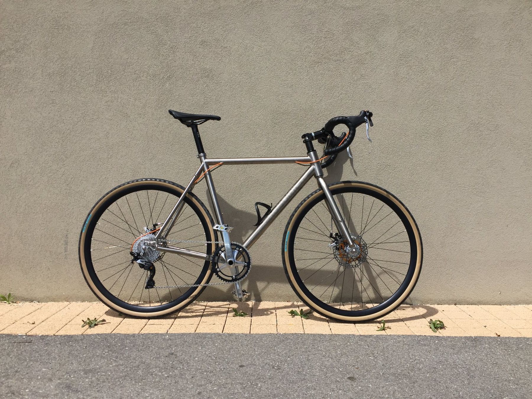 Ersatzteile: custom bikepacking gravel titanium bicycle frame + fork – Gebraucht aus Neuchâtel von shukshuk 8