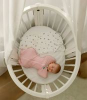 Stokke Sleepi Mini + Umbausatz + 2 Matratzen – Weiss – Kompl