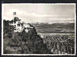Weinfelden, Restaurant Thurberg, Panoram