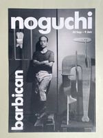 Noguchi Barbican Poster, Vintage Art Print, Sep-Jan