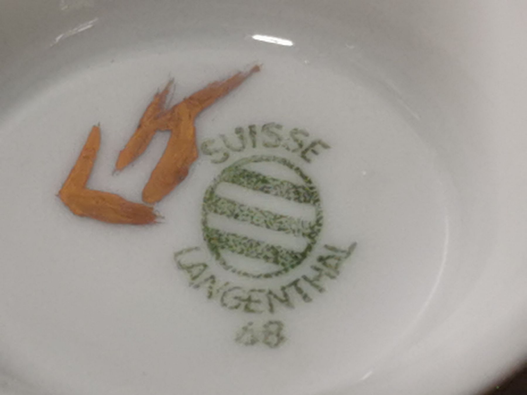 Tasses: Langenthal Zwei Teetassen mit Untertellers  – Neuf (Voir description) à Schlieren par vlalif 5