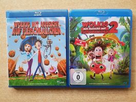 Wolkig mit Aussicht auf Fleischbällchen  (1 & 2)    Blu-ray