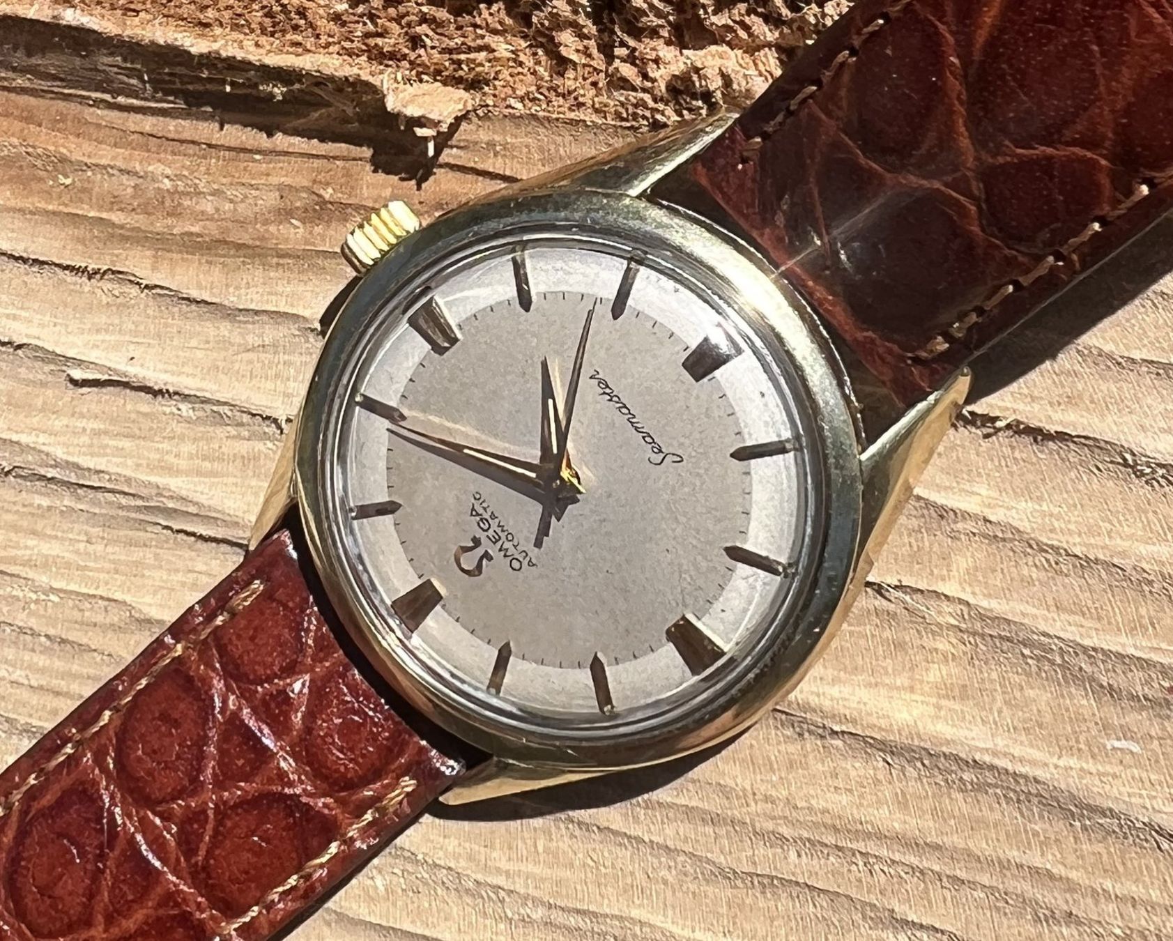 Omega Montres: Omega Seamaster Automatic Two Tone Double Marker Gold Cap – D'occasion à Pratteln par eha_27c7 1