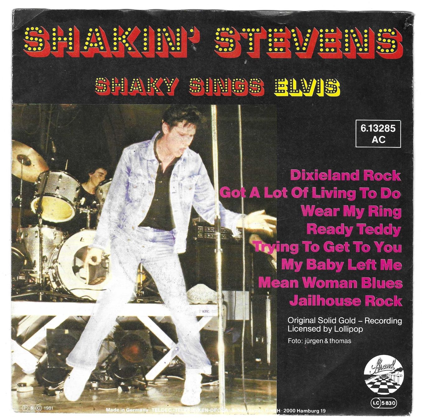Dischi in vinile: SHAKIN' STEVENS  -  SHAKY SINGS ELVIS – Usato da Bex venduto da Giorgiob