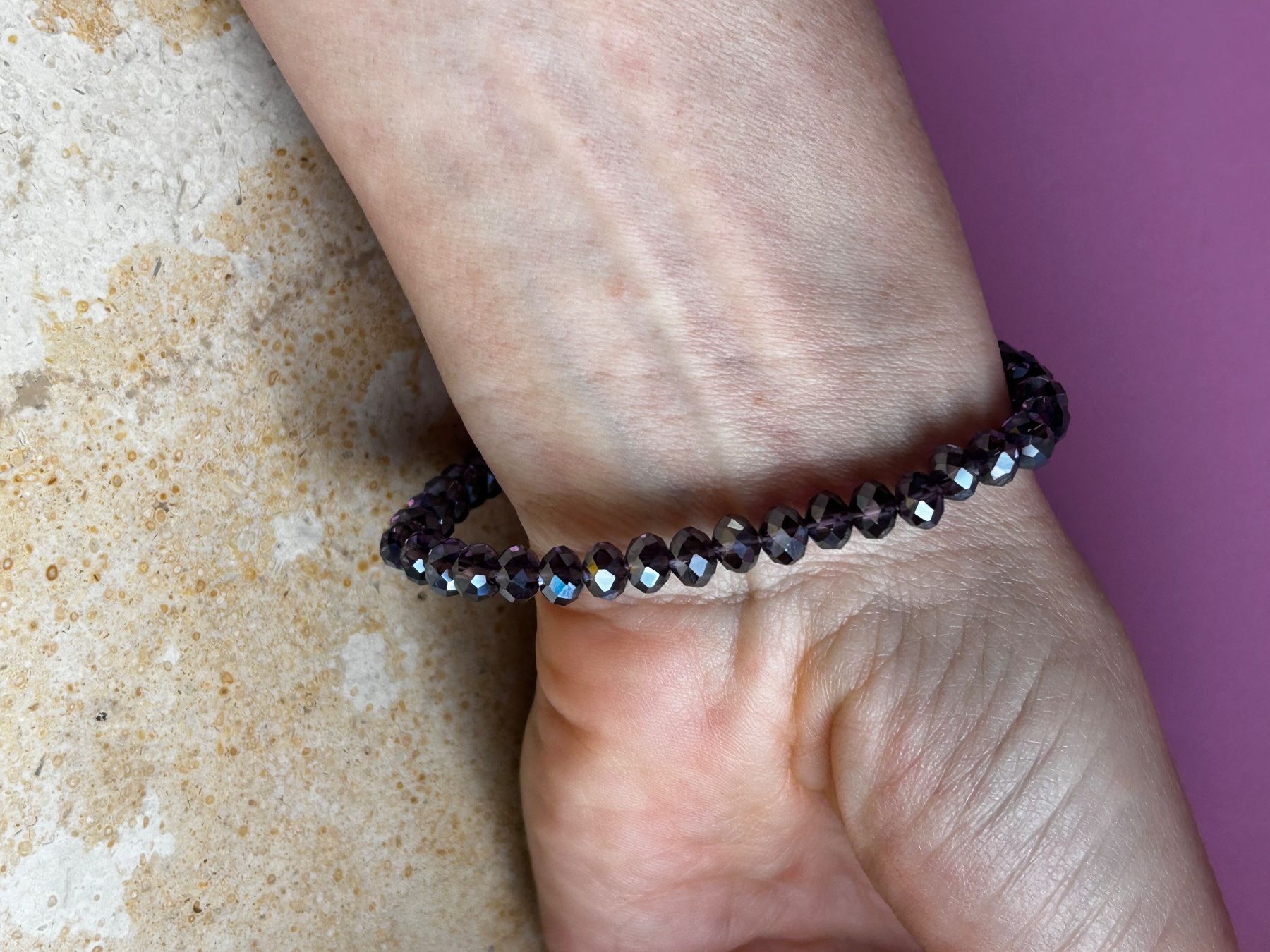 Bracciali & Braccialetti: Armband Regenbogen Schimmer 19cm – Usato da Dittingen venduto da Bijoubelle 2