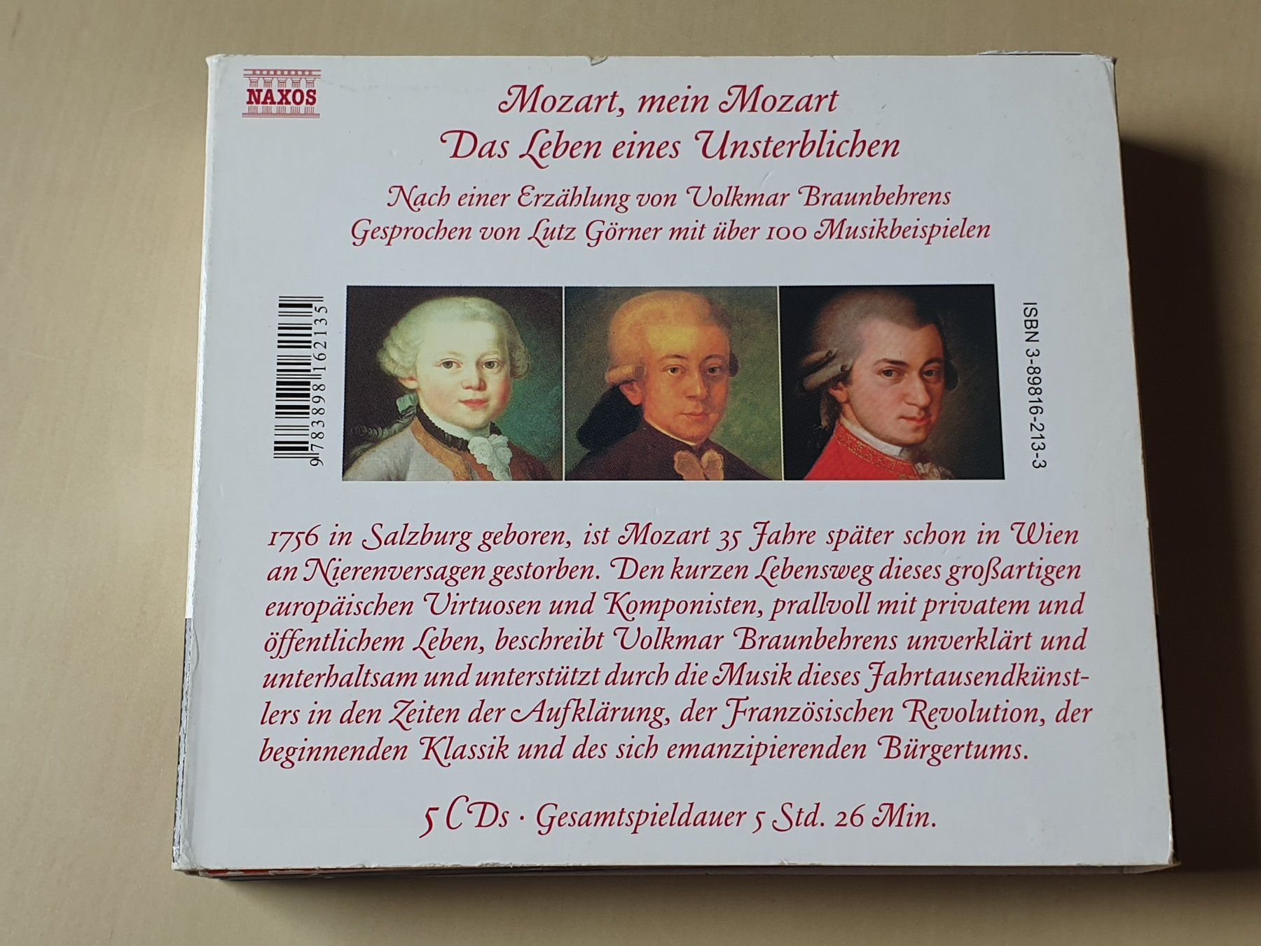 Audiolibri: Mozart mein Mozart – Usato da Stansstad venduto da collectorsshop 1