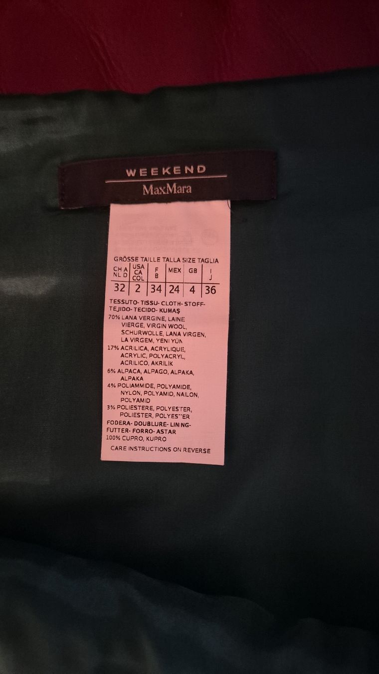 Max Mara Gonne: Max Mara Jupi 70% Lana Wool  Gr.36 – Usato da Schaffhausen venduto da peggi77755 3