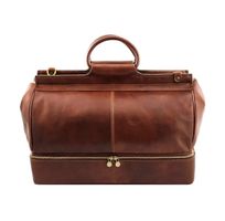 Reisetasche Leder Singapore - Farbe: Braun