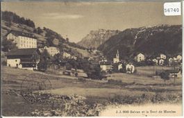 Salvan et la Dent de Morcles