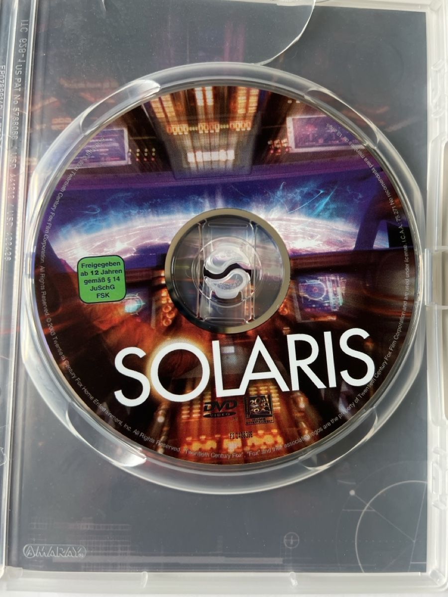 Alle DVDs: Solaris George Clooney Steven Soderbergh  – Gebraucht aus Luzern von nochnichtaltpapier 2