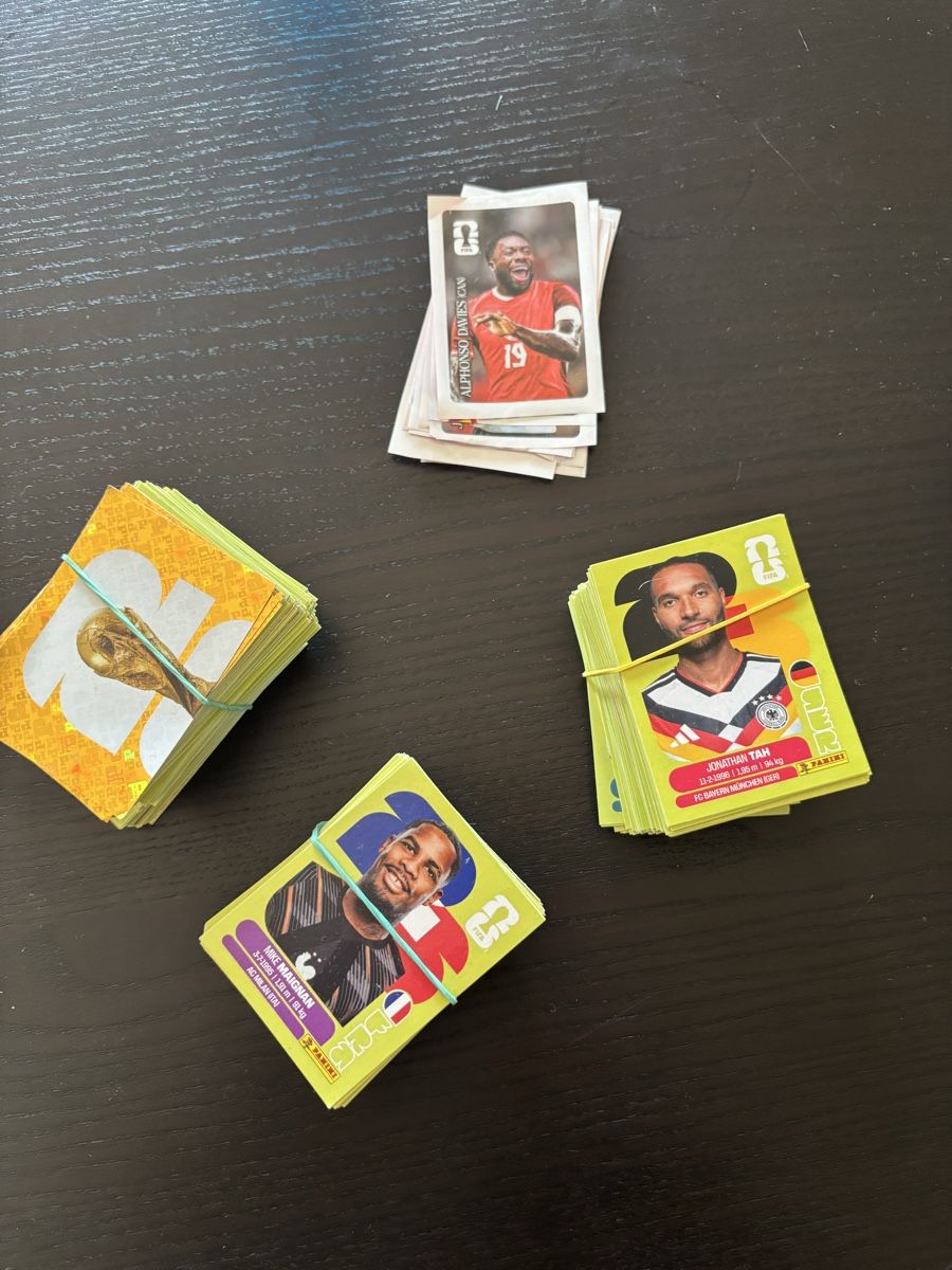 Panini Sammelbilder & Trading cards: 500 stickers Panini WC2026 – Gebraucht aus Oron-la-Ville von opcin