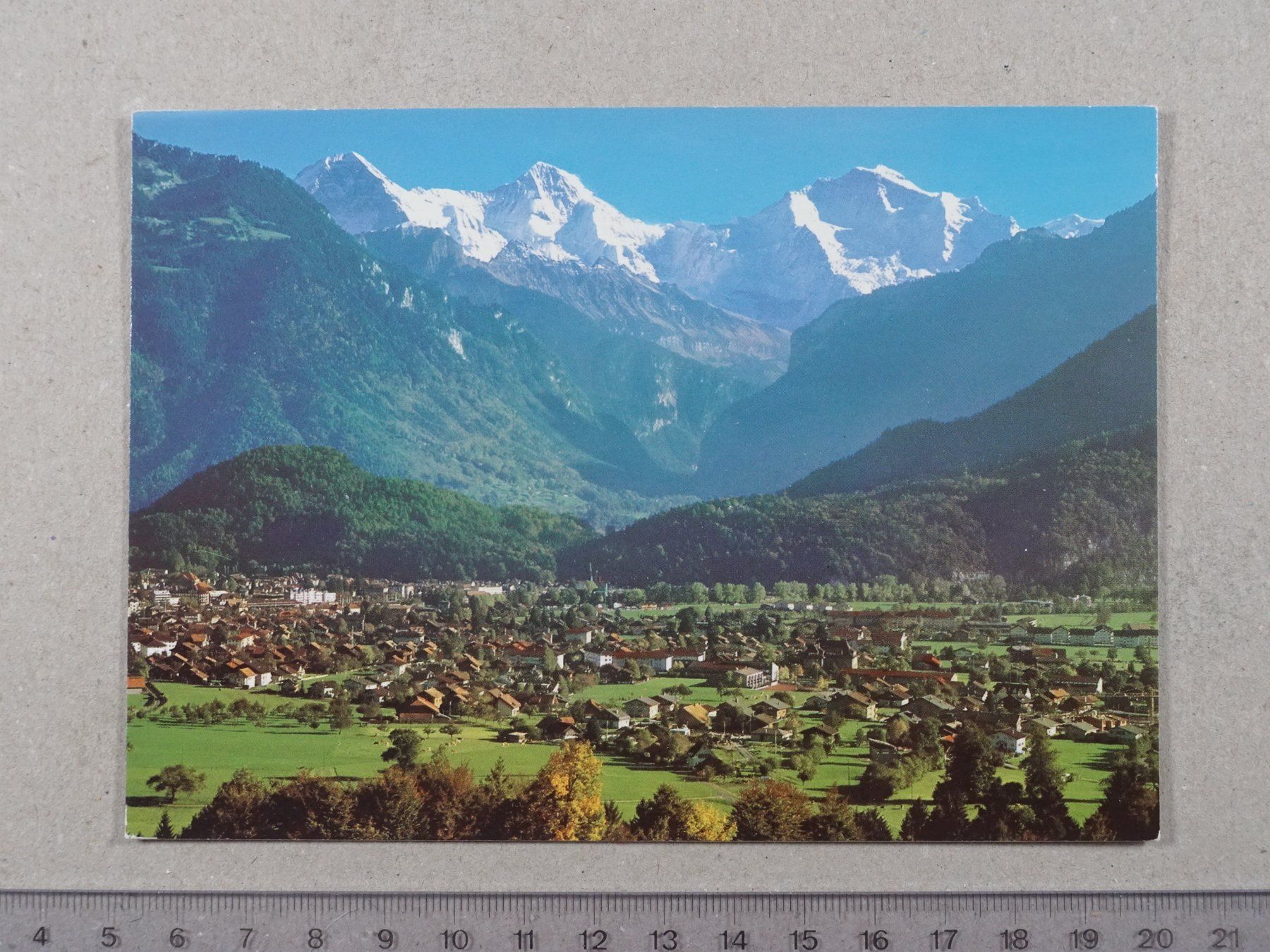 Ansichtskarten: Unterseen, Interlaken – Gebraucht aus Lenzburg von fh1