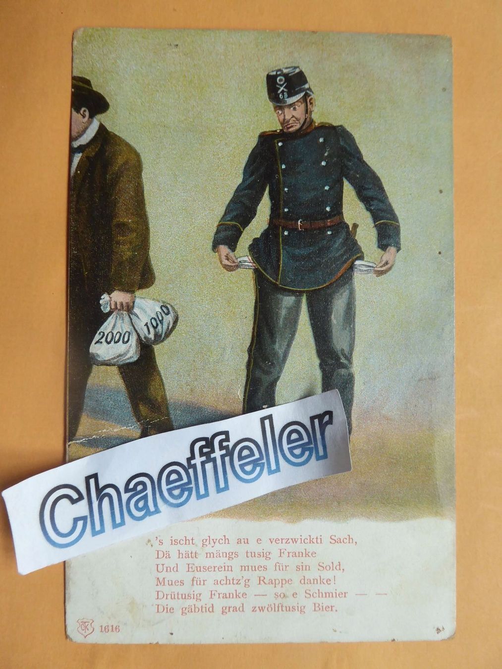 Cartes postales: 1911 Batallion Feldpost No 55 – D'occasion à Zürich par Chaeffeler
