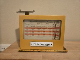 Historische DDR-Postwaage / Briefwaage bis 2 kg – original 