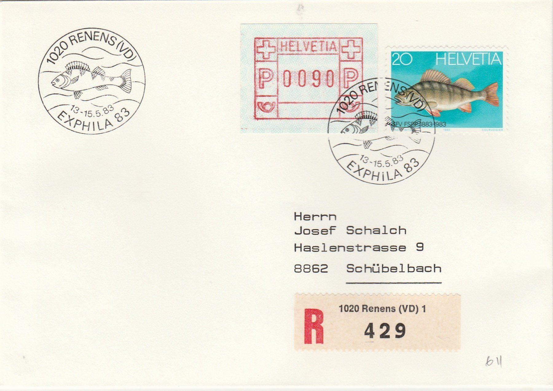 Tous les timbres: Automatenmarke Nr. 6II – D'occasion à Oberglatt ZH par Wiedmi6