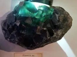 Fluorit Stufe XL Phantomen Rarität 18x14cm