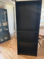 IKEA BILLY Regal, schwarz Eichenachbildung, inkl. 6 Tablare