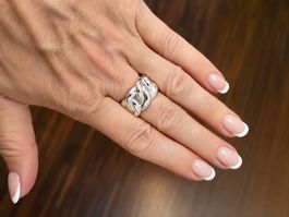 Thomas Sabo - Ring Geflochten Bold Elegance Silber - Gr. 52
