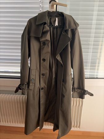 Trenchcoat Imperial oliv gruen Groesse XXL neuwertig