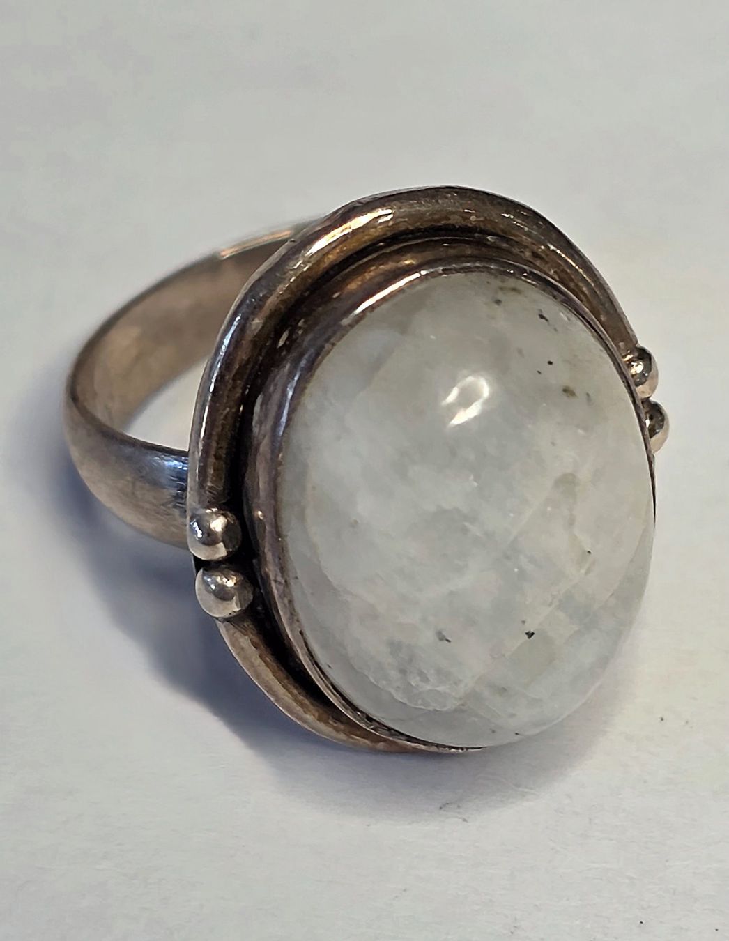 Ringe: Mondstein Solitaire Fingerring – Neu (gemäss Beschreibung) aus Zürich von benedikt12