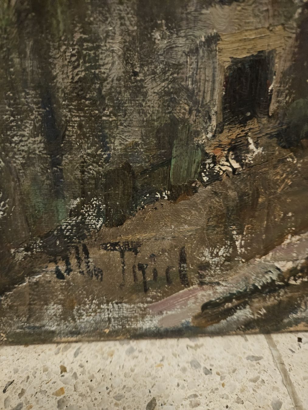 Tableaux: gemälde otto thiele – D'occasion à Schwellbrunn par Gottesnipper 7