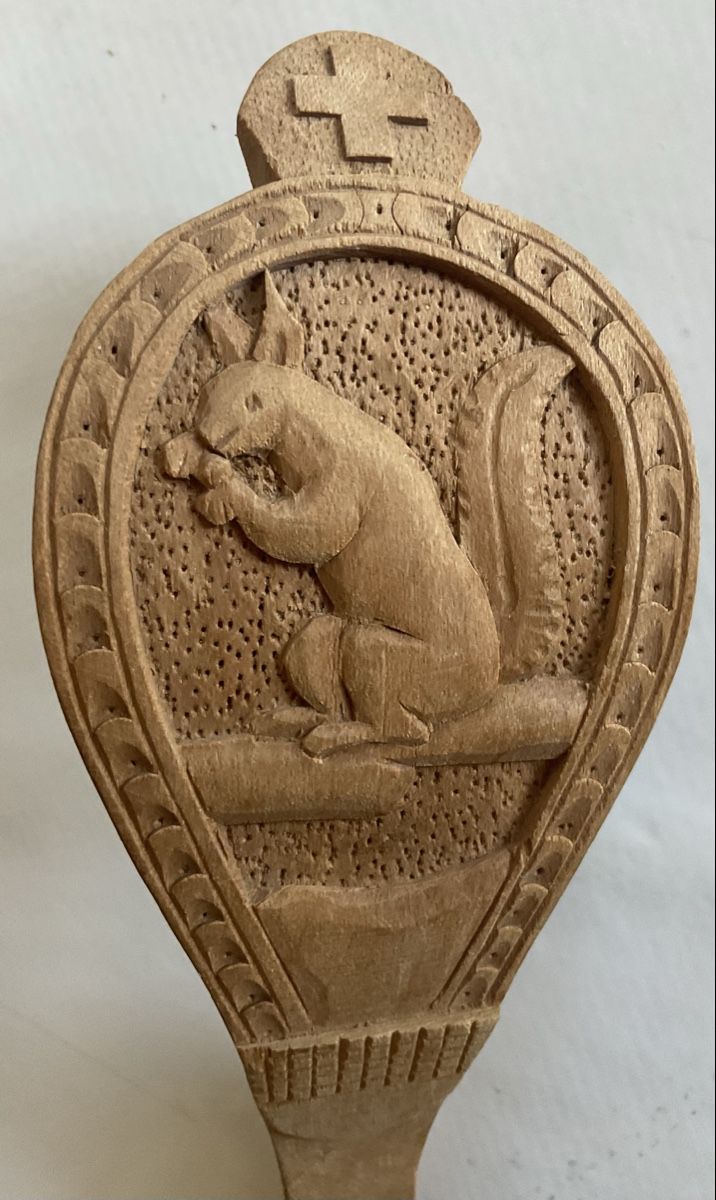 Löffel: Cuillère en bois sculpté – Gebraucht aus Corseaux von Mililaforet75 1