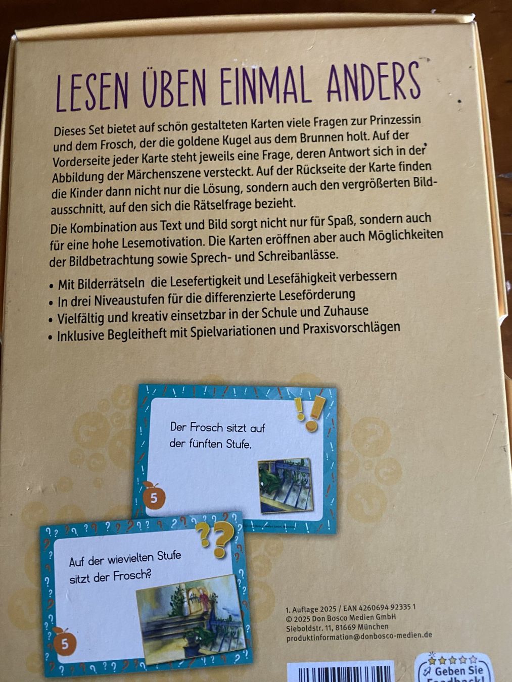 Spiele: Lesen üben mit Bilderrätseln – Neu (gemäss Beschreibung) aus Sachseln von basti1950 1