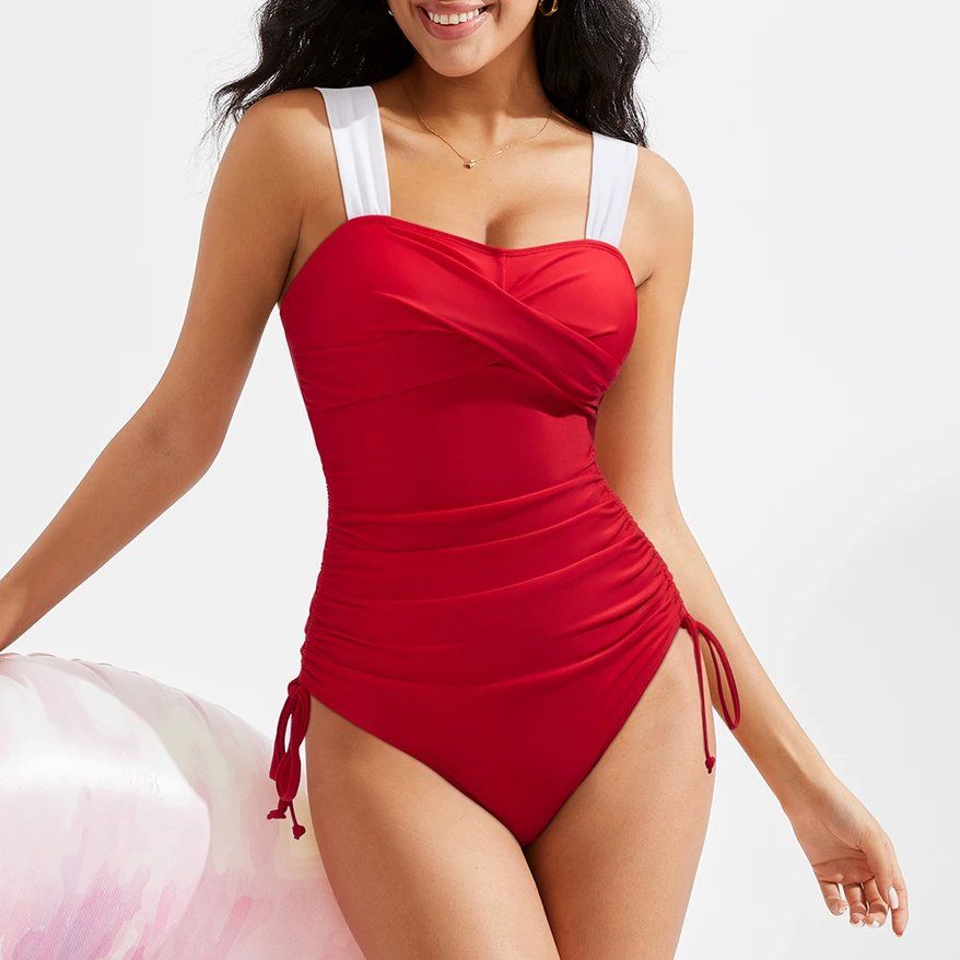 Costumi da bagno & Bikini: Roter Push-up Badeanzug Vertini - S M L XL – Nuovo e nell'imballaggio originale da Lausanne venduto da MONO-SELECTION