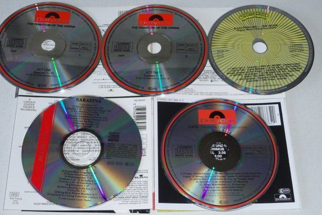 CD: 3CD's + double - Marvin Hamlisch, Andrew Lloyd Weber, Ngema, – Usato da Unterbäch venduto da hiliq 6