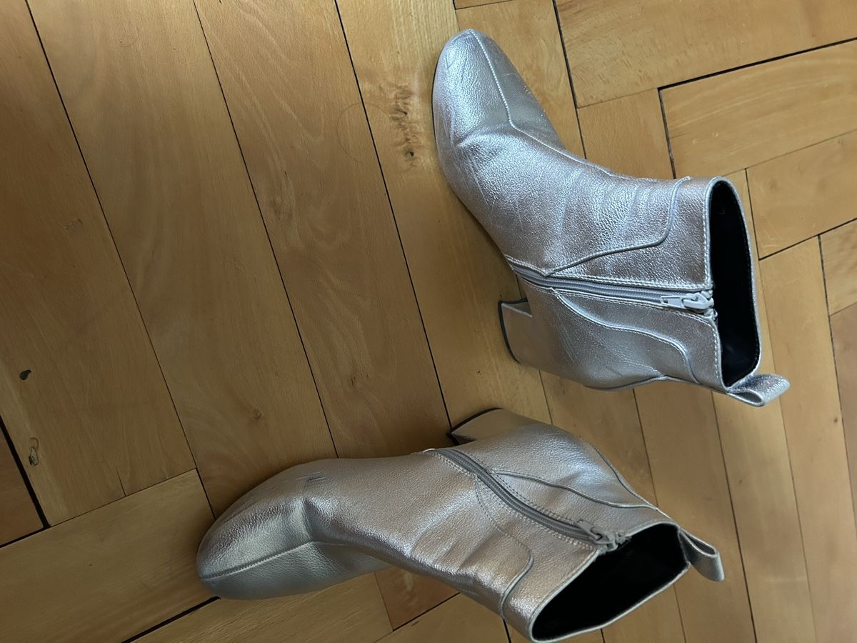 Scarpe da donna: Stiefeletten silber, Grösse 41 – Usato da Luzern venduto da bettygreen 4